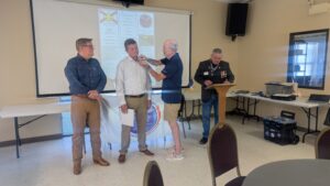 Compatriot Johnathan Harless inducted.