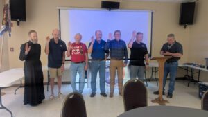 Officers sworn into office